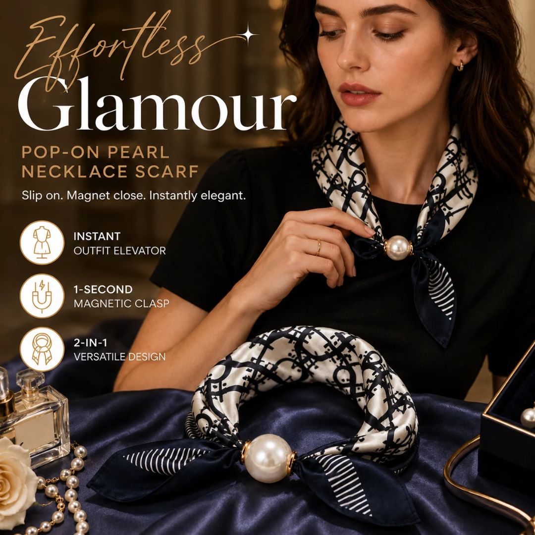 Pearl Scarf Necklace