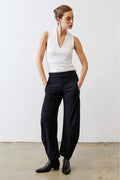 Barrel Leg Work Trousers