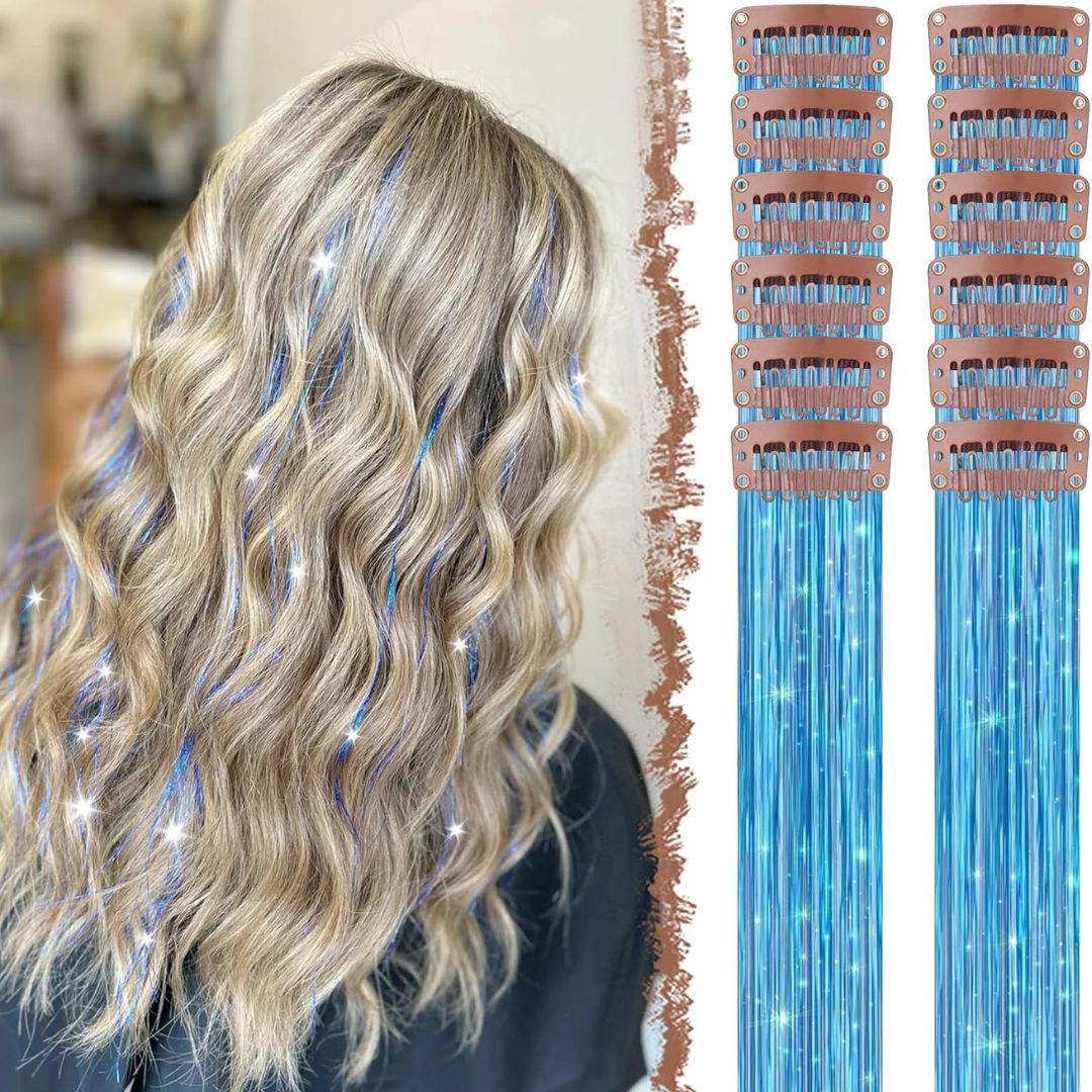 Clip-In Hair Tinsel Kit