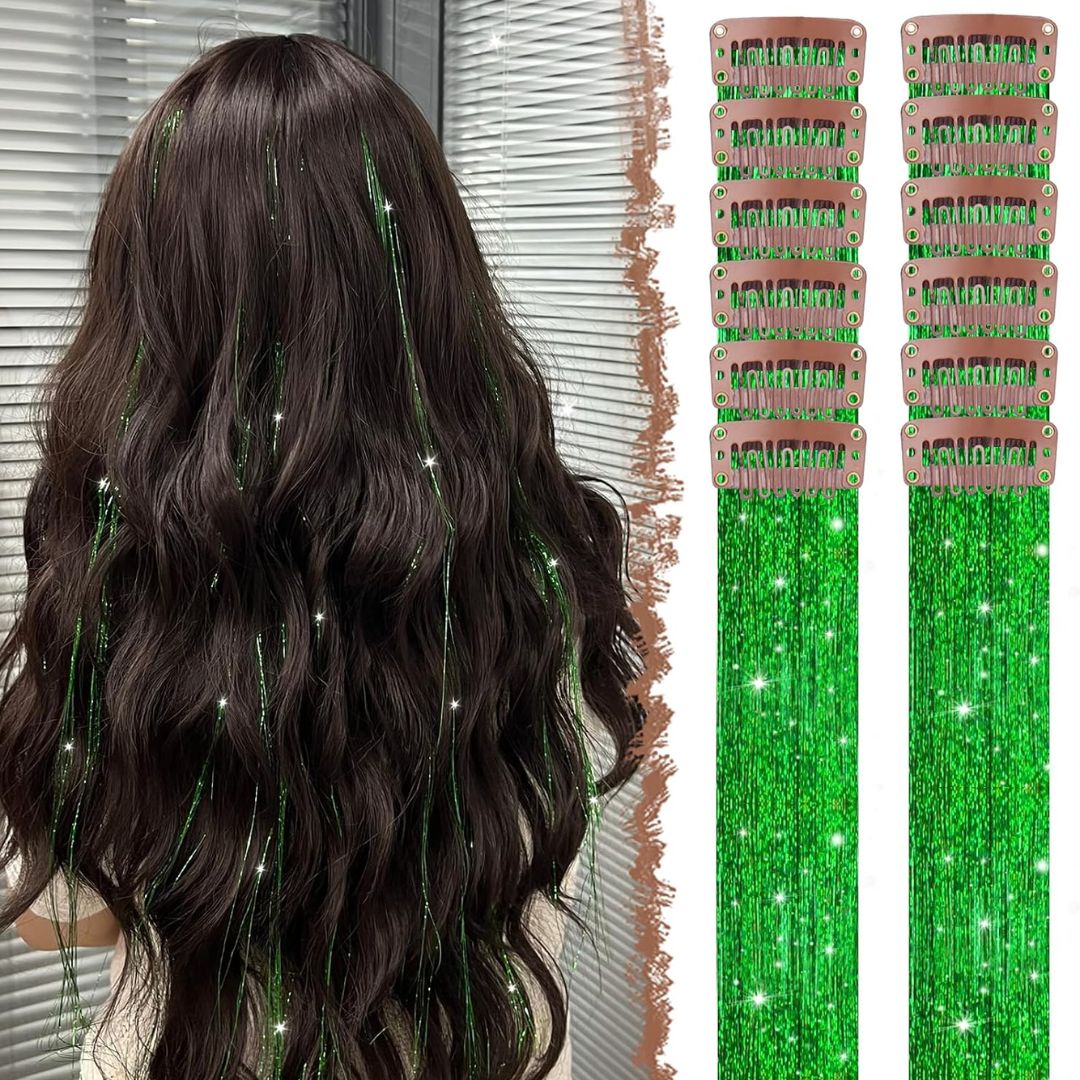Clip-In Hair Tinsel Kit