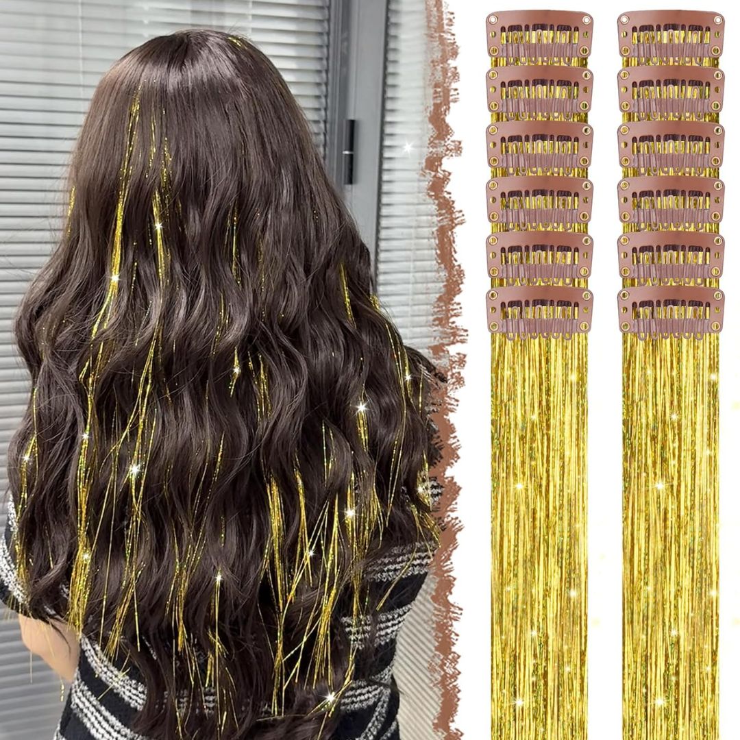 Clip-In Hair Tinsel Kit