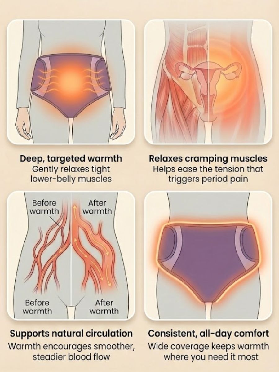 Nordyard - heated period relief pad
