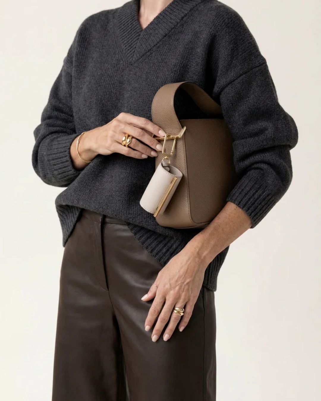 Clip-On Foldable Tote Bag