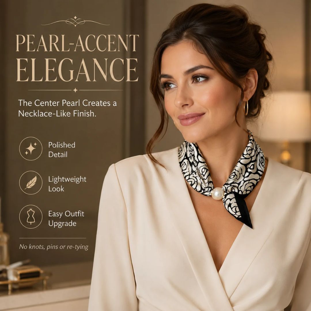 Pearl Scarf Necklace