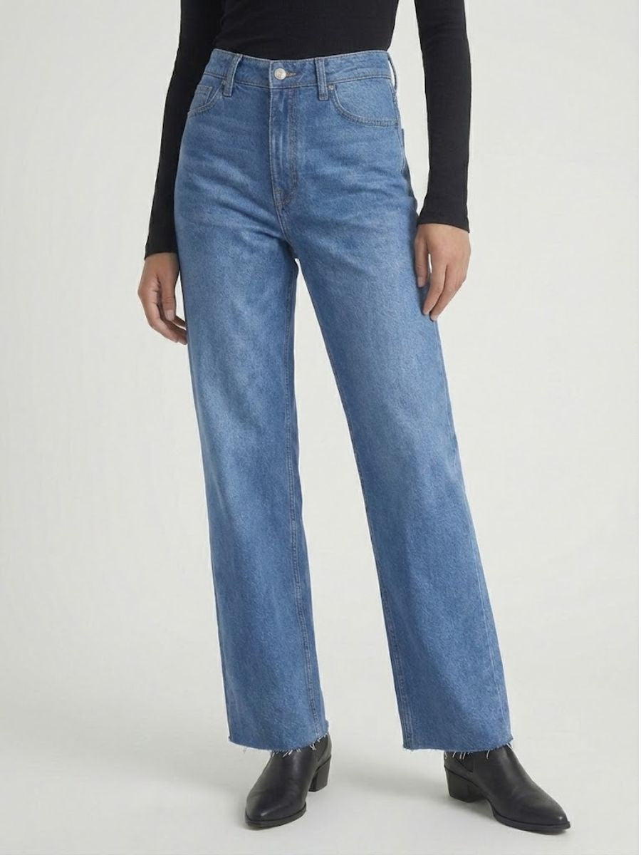 Nordyard - slim wide-leg jeans