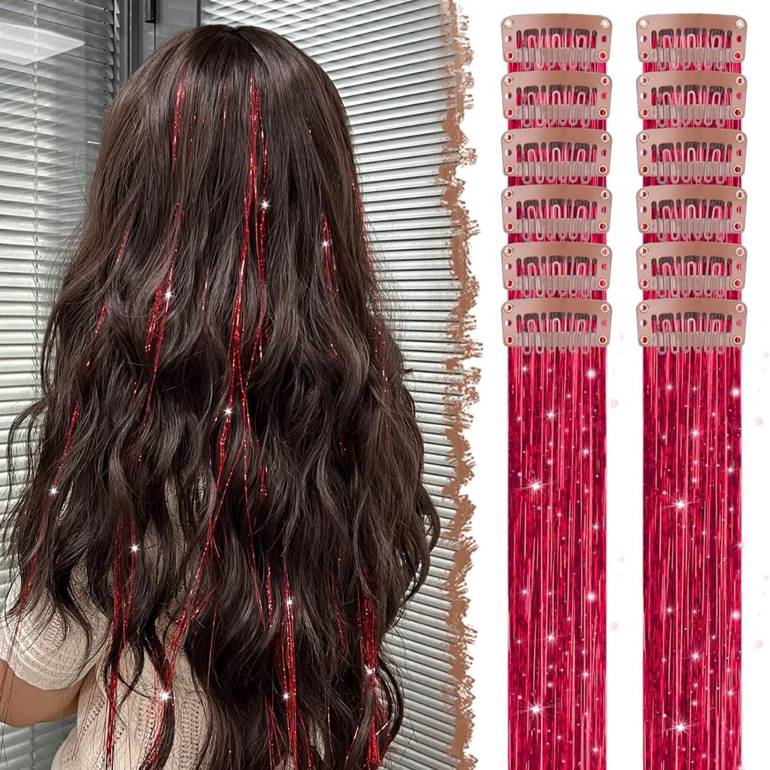 Clip-In Hair Tinsel Kit