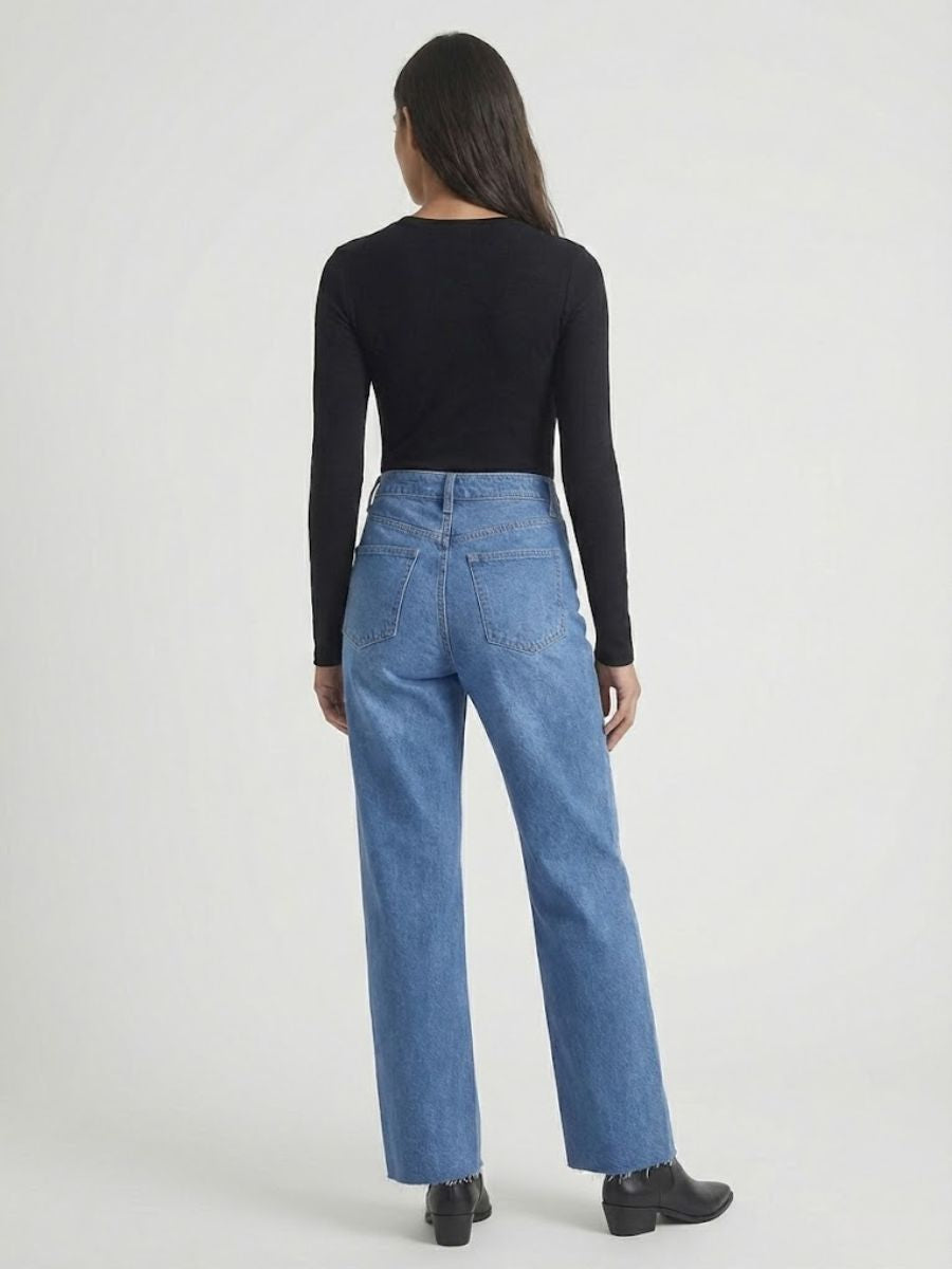 Nordyard - slim wide-leg jeans