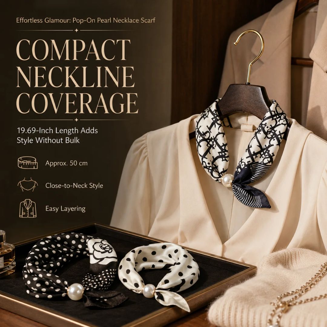 Pearl Scarf Necklace