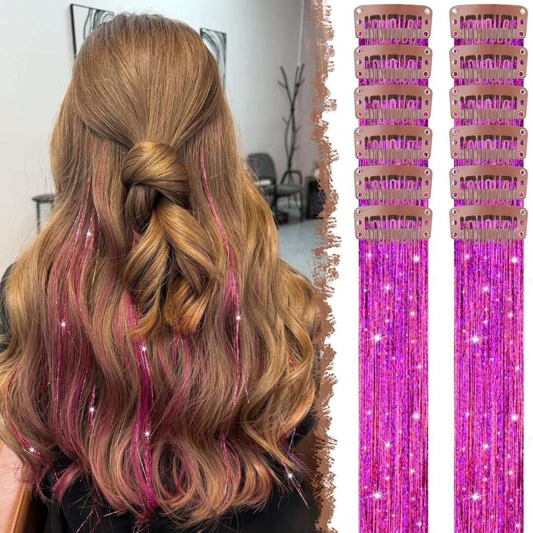 Clip-In Hair Tinsel Kit