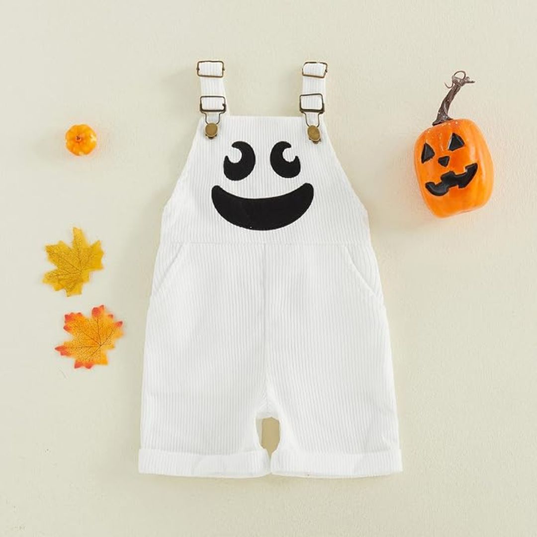 Halloween Pumpkin Overalls