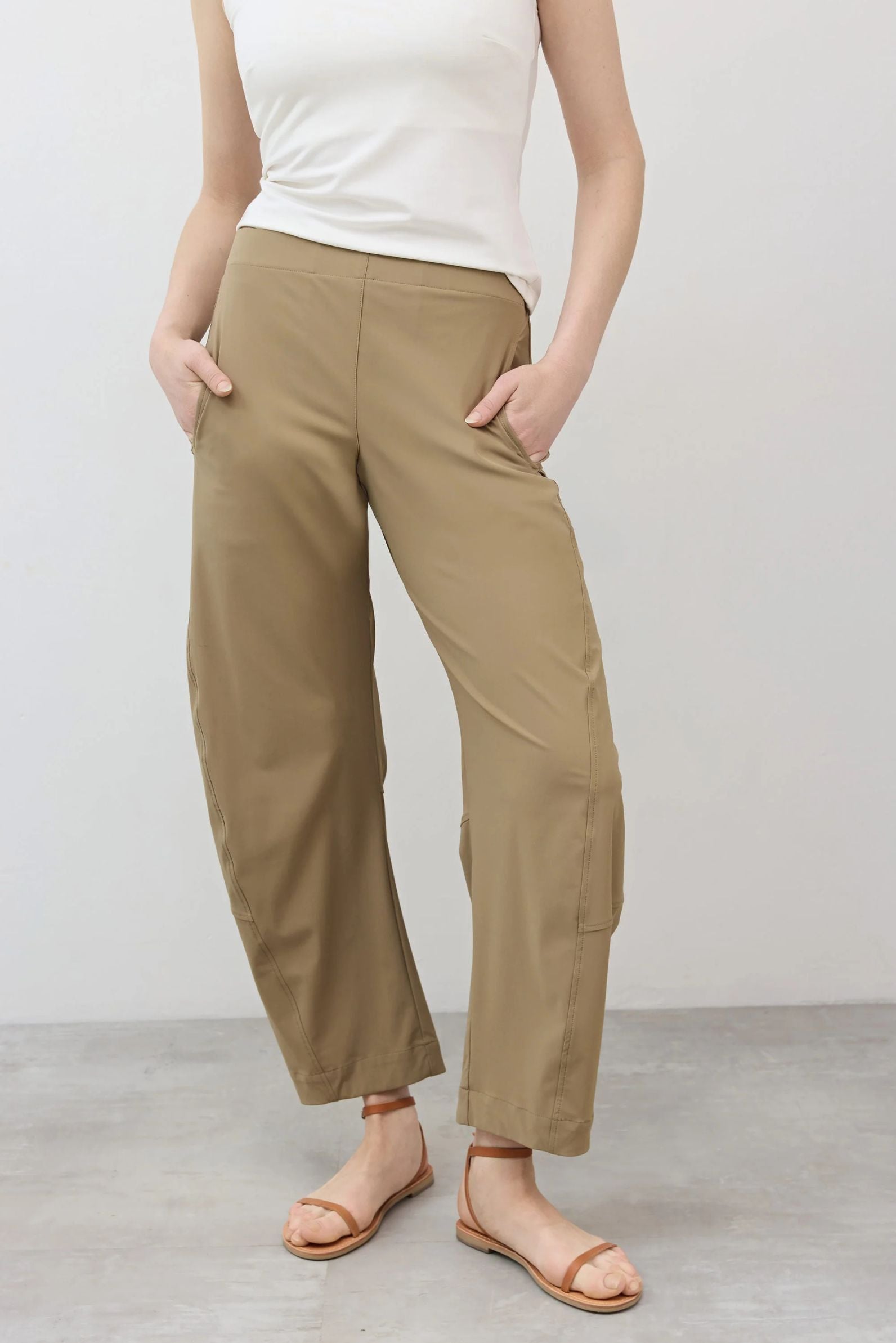 Barrel Leg Work Trousers
