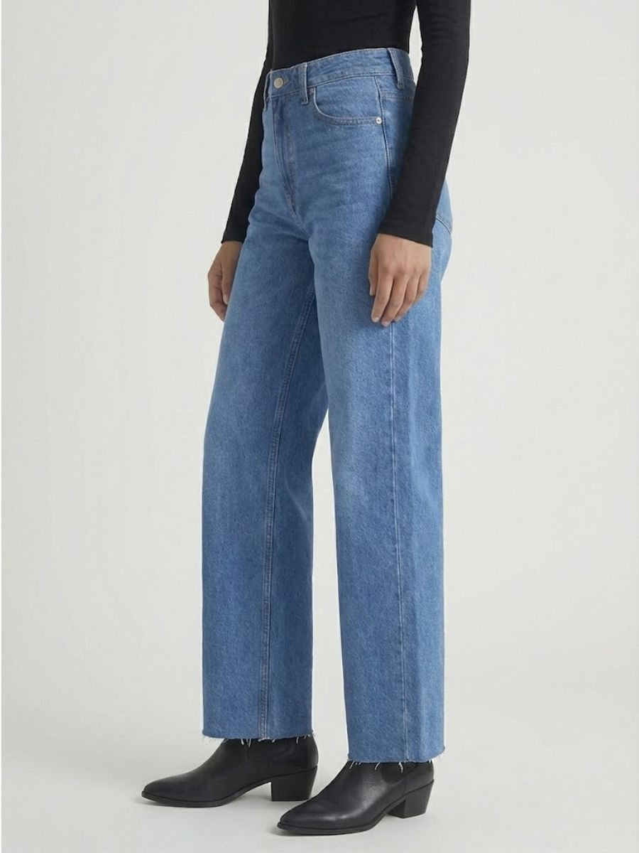 Nordyard - slim wide-leg jeans