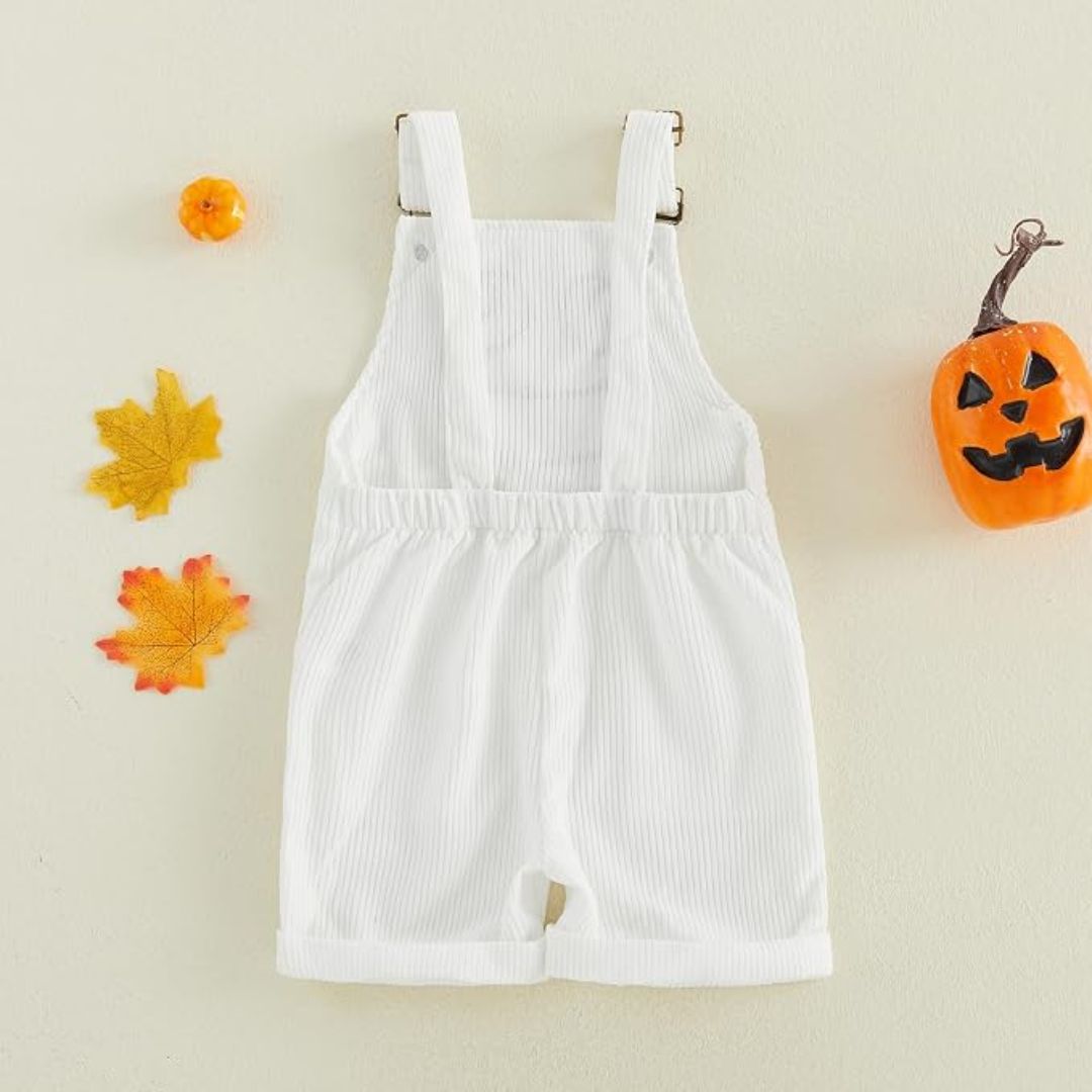 Halloween Pumpkin Overalls