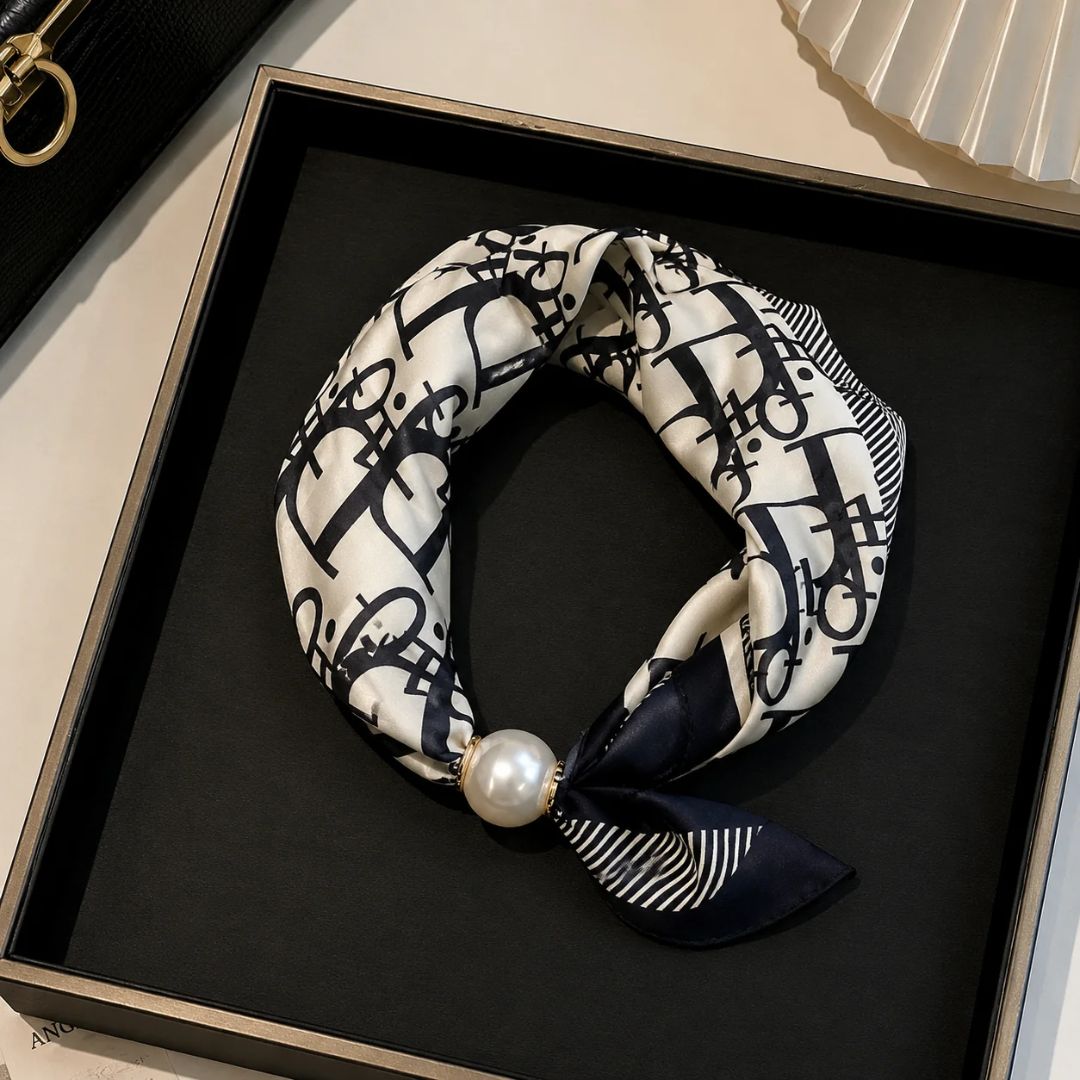 Pearl Scarf Necklace