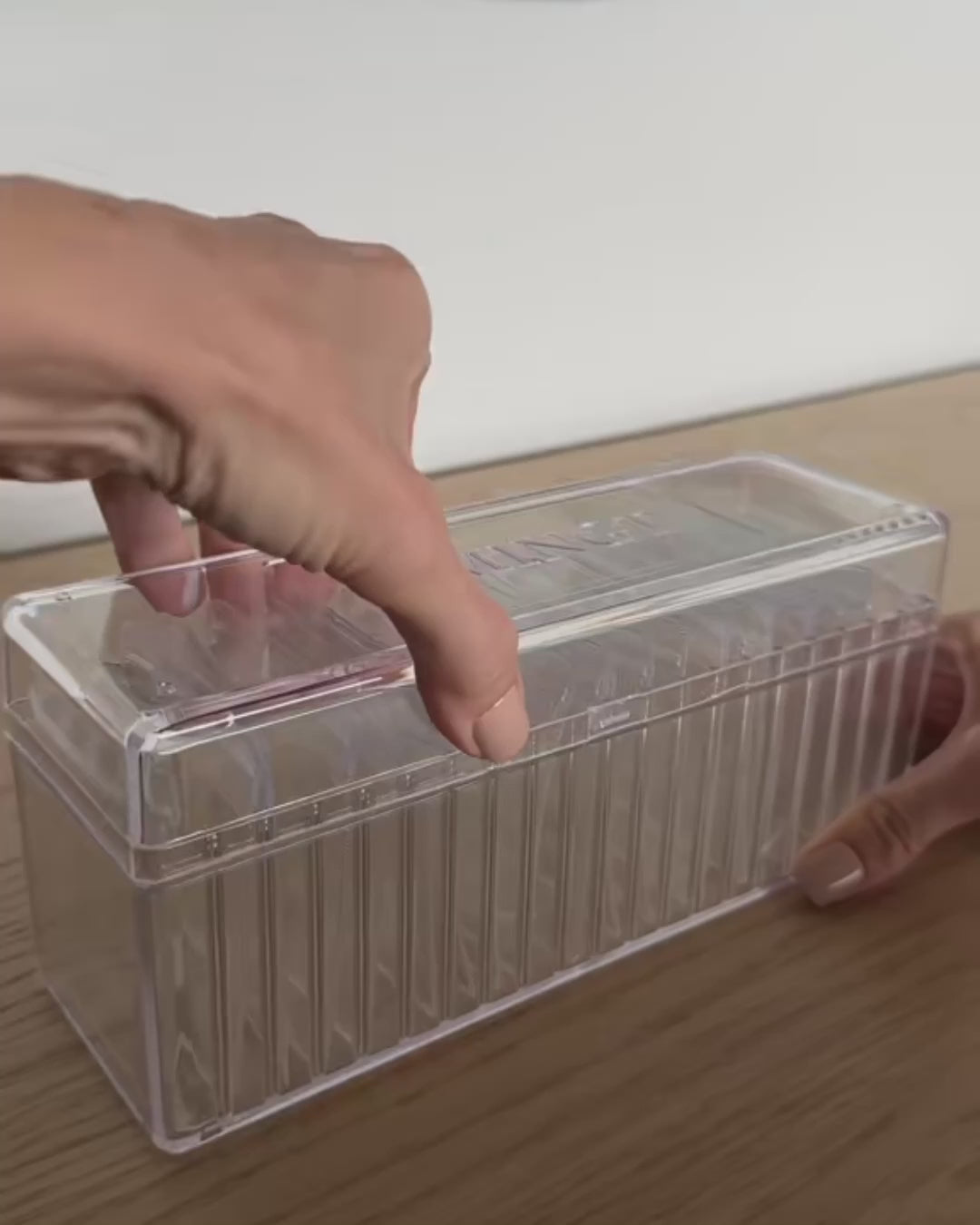 Clear Jewelry Organizer – 20 Individual Storage Pouches